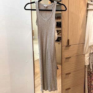 Splendid Ribbed Heather Racerback Tank Dress